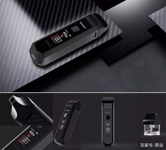 SMOK又一款新品小烟RPM40上手评测，可调压带液晶屏 - 第1张